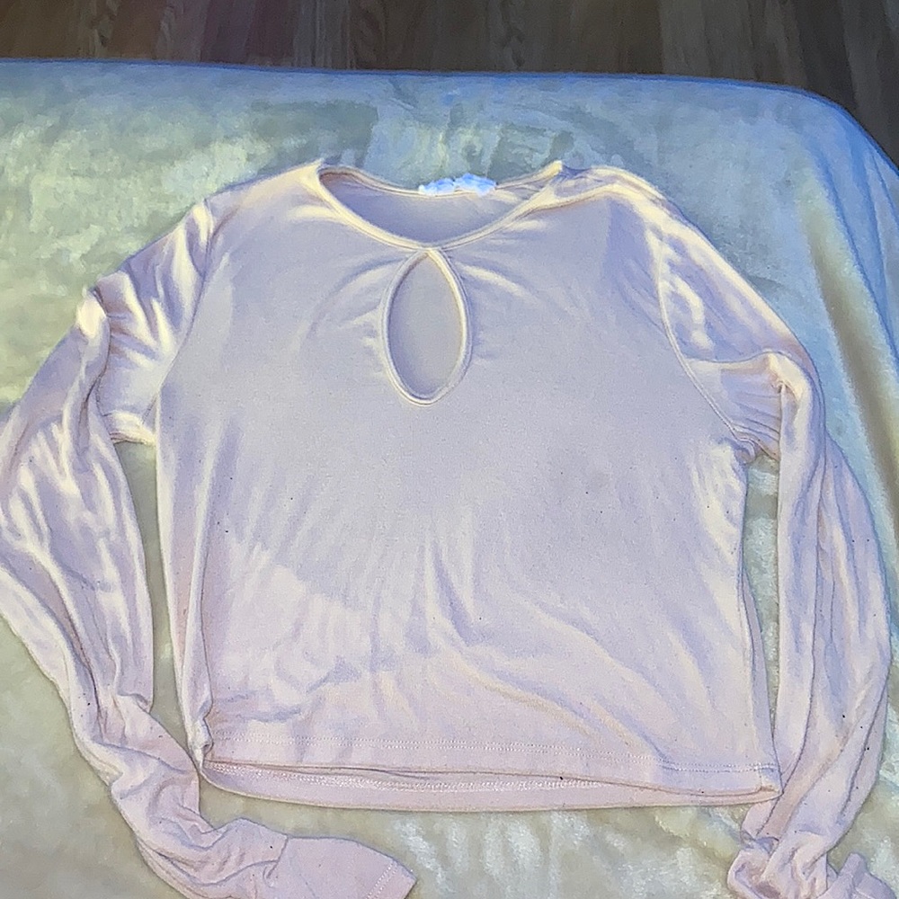 Light pink long sleeve